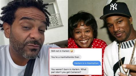 Jim Jones Reacts Camron Mom Saying His Son Is Not From Harlem Cam Why