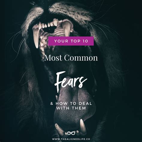 How To Get Over Your Most Common Fears The Aligned Life