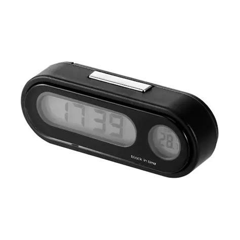 Reloj Termometro Digital Portatil Auto Escritorio Iluminado Cuotas