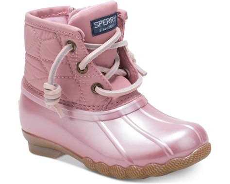 Go Sperry Toddler And Kids Duck Boots From 25 Shipped On Macy