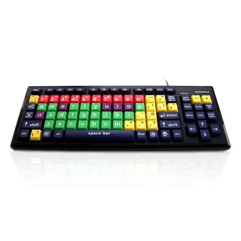 Big Button Keyboard - Easy To Use Keyboard w/ Extra Large Keys