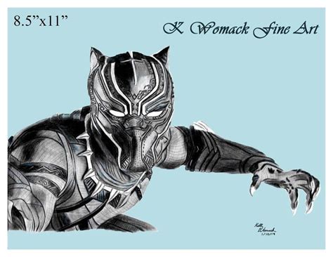 Black Panther Art Print