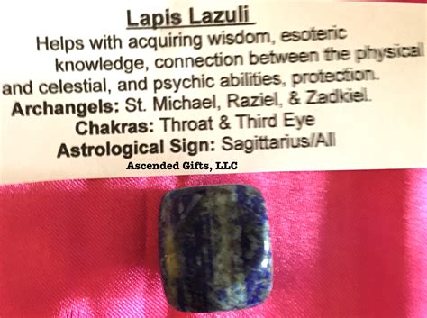 Lapis Lazuli – Ascended Gifts