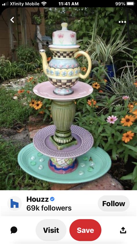 Diy Outdoor Decor Diy Decor Diy Garden Fountains Mosaic Garden Art