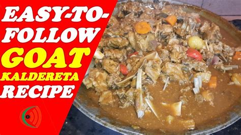 1 Whole Goat Kaldereta | Simple and Yummy Kaldereta Recipe | One of ...