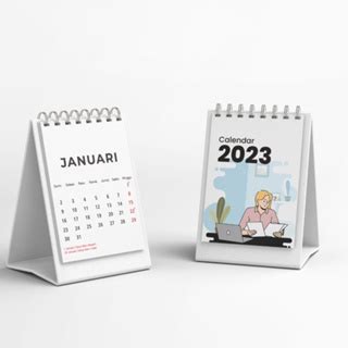 Jual Kalender Mini Kalender Meja Mini Kalender Meja Estetik