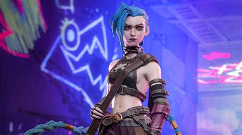 Arcane League Of Legends Hot Toys Jinx Figure Pre Order The Toyark News