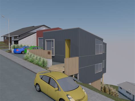 Work In Progress – Karori Townhouses – N&Co. Architecture