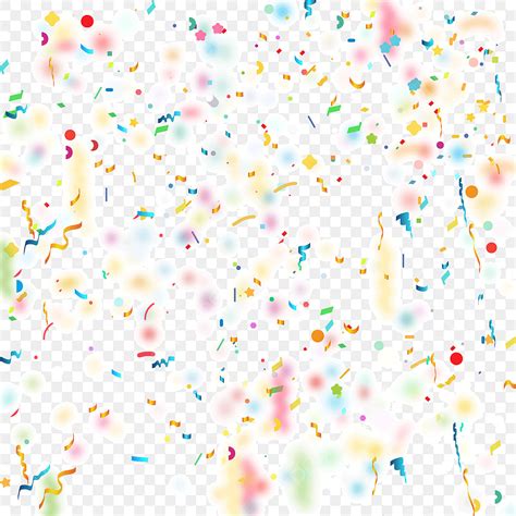 Realistic Confetti Vector Hd Images Realistic Shiny Flying Confetti