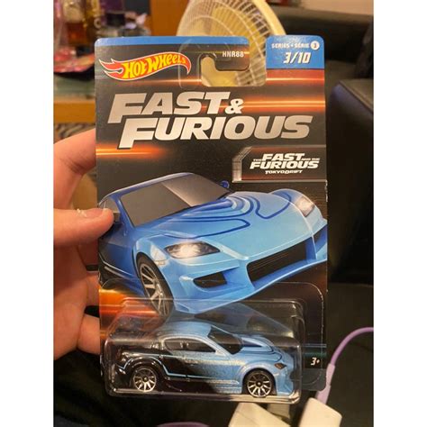 Hot wheels風火輪Mazda RX fast furious 馬自達 玩命關頭 蝦皮購物