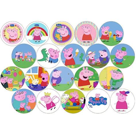 Вафельна картинка Свинка Пеппа купити за найкращою ціною, фото