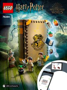 Instrukcja Lego set 76384 Harry Potter Chwile z Hogwartu zajęcia z