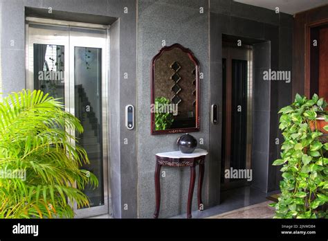 Beautiful Sigma Elevator Interior Design Stock Photo Alamy