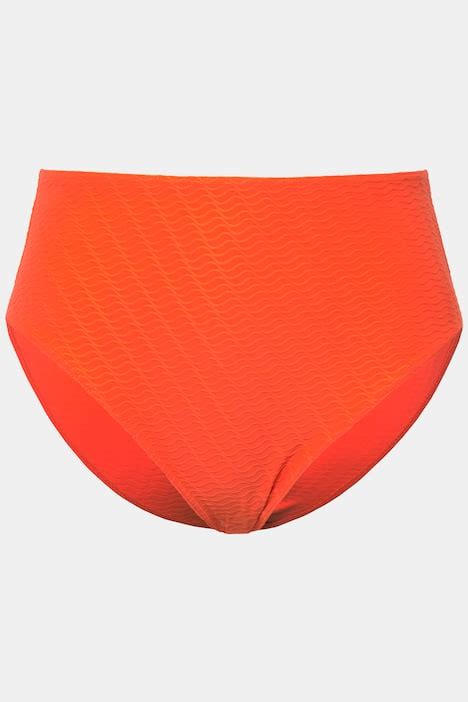 Bikini Slip HighWaist Shape Wellenstruktur Rotorange Studio Untold
