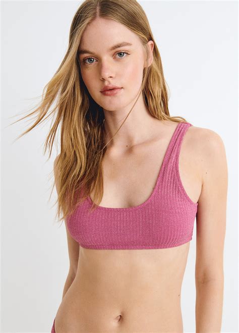 Soutien Gorge Bikini Triangle Lurex BROWNIE