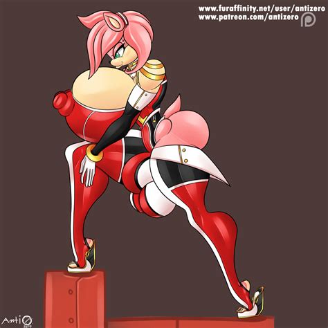 Rule 34 1futa Amy Rose Antizero Balls In Bodysuit Bimbo Bulge Futa Only Futanari Hyper Breasts