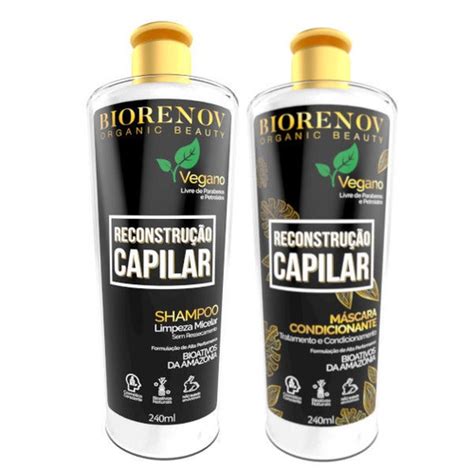 Biorenov Reconstru O Capilar Kit Shampoo M Scara Condicionante