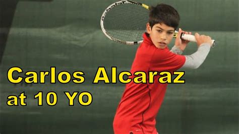 When Carlos Alcaraz Is Years Old Junior Match Highlights Youtube