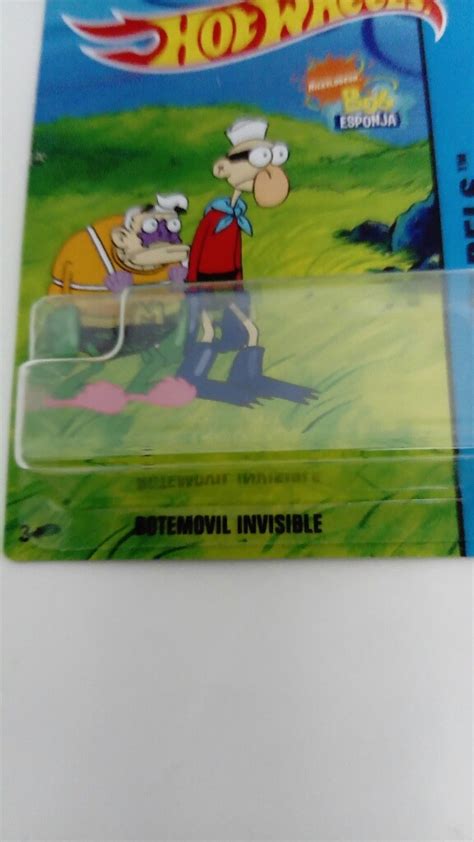 Custom Tipo Hot Wheels Bob Esponja Botemovil Invisible MercadoLibre