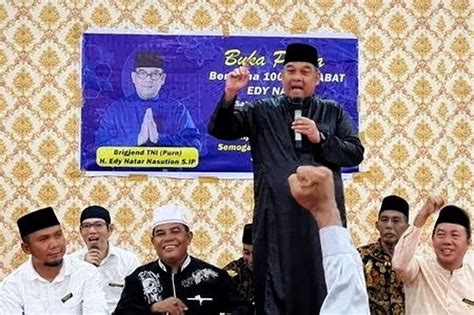 Riaupagi Edy Natar Nasution Dapat Dukungan Ribuan Masyarakat