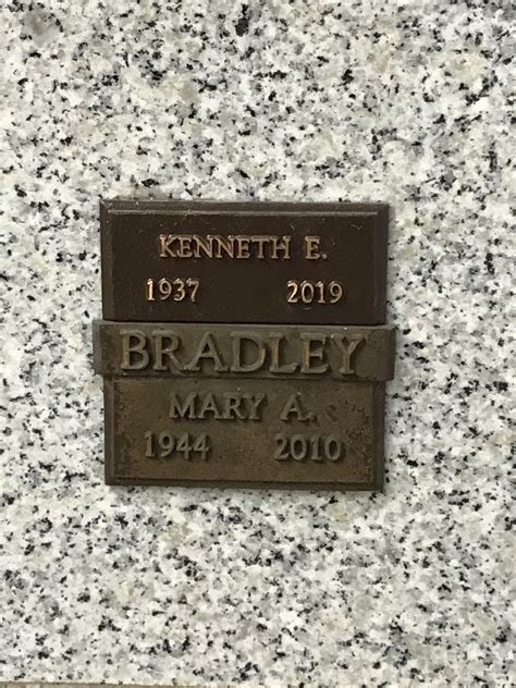 Kenneth Earl Bradley 1937 2019 Find A Grave Memorial