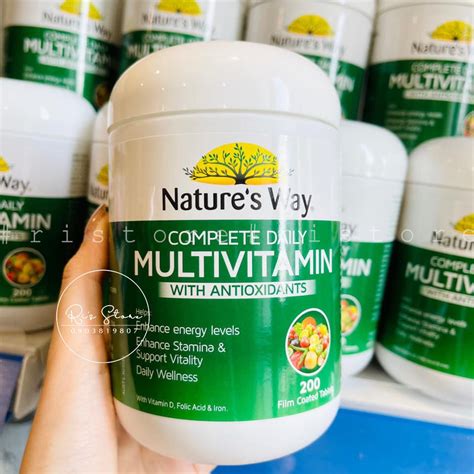 Vitamin Tổng Hợp Nature’s Way Complete Daily Multivitamin 200 Viên Shopee Việt Nam