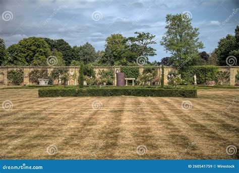 Beautiful Landscape of the Hever Castle Gardens Stock Image - Image of ...