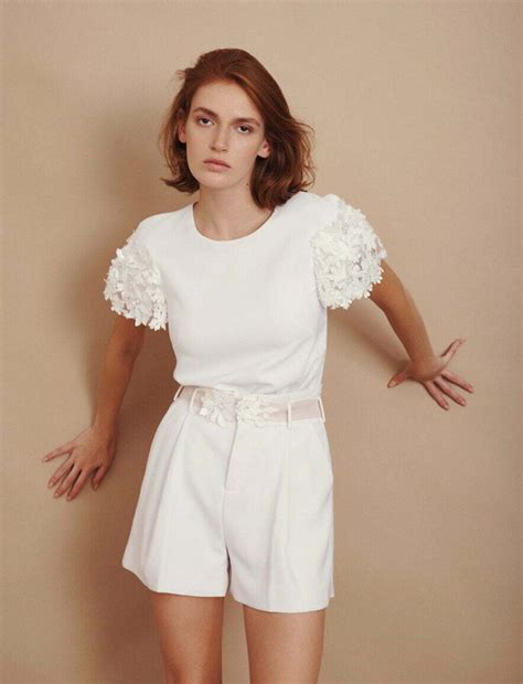 Bianca Short With Nude Bow Belt Mira Zwillinger