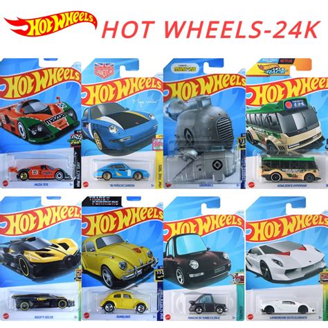 Hot Wheels Brinquedo Fundido Do Carro Para O Menino K Bumblebee Bugatti Bolide Porsche
