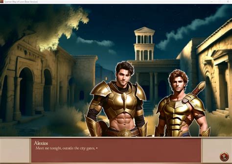 Spartan Way Of Love Historical Gay Romance Visual Novel By Hasalynx Games