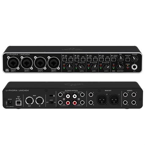 Behringer Umc404 Usb Midas Mikrofon Preamfi Ses Kartı Fiyatı Ve Özellikleri