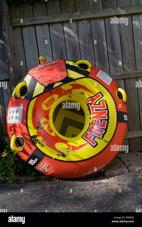 Frenzy wild ride inflatable towable water tube. Downers Grove Illinois ...