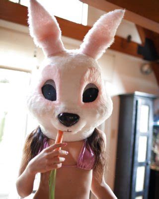 Topless Chick Gabriella Paltrova Flaunting Nice Tits In Cosplay Bunny Head Porn Pictures XXX