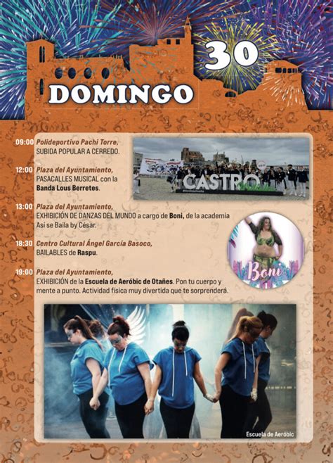 PROGRAMACIÓN DEL ÚLTIMO DÍA DE LAS FIESTAS DE LA SEMANA GRANDE DE