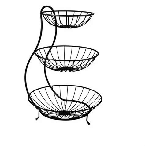 3 Tier Kitchen Stainless Steel Fruit And Vegetable Basket At Rs 990