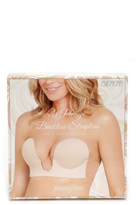 U Plunge Backless Strapless Bra Nude Bra Strapless Bra Backless Bra