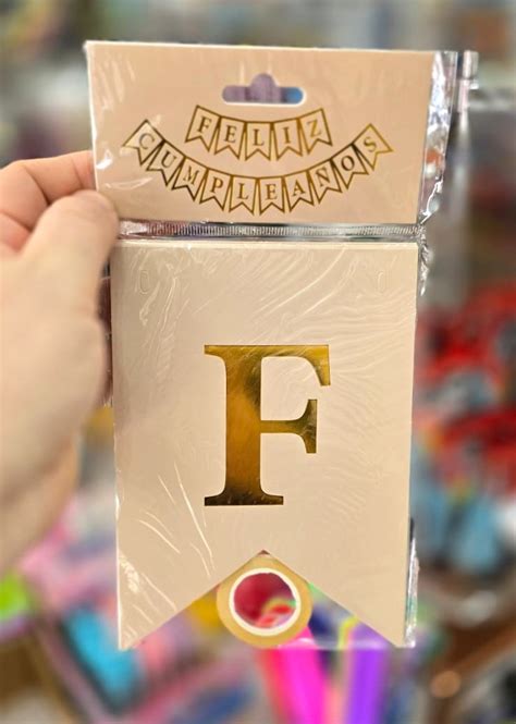 Banderin Feliz Cumplea Os Stamping Dorado Colores Vintage Nude Verde