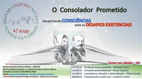 NEPOM 47 anos Despertando CONSCIÊNCIAS ante os DESAFIOS EXISTENCIAIS