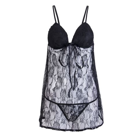 Finelook Women S Sleepwear Sexy Lingerie Lace Babydoll Nightwear Homewear Walmart Canada