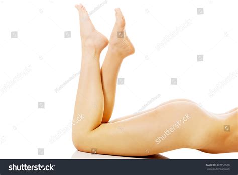 Beautiful Naked Woman Lying On Belly Stock Photo Shutterstock