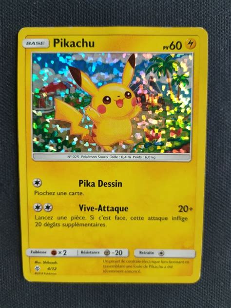 Carte Pokemon Pikachu Mcdonald S Fran Ais Fr Rare Holo Kaufen