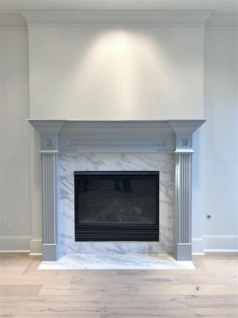 Tile Fireplace Surround Decor Remodeling I Am Chris