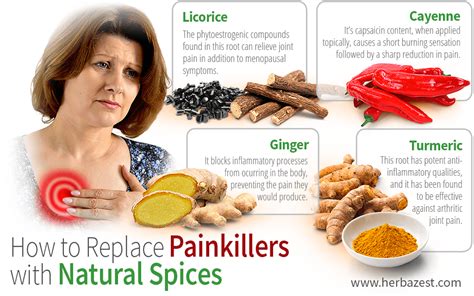 How To Replace Painkillers With Natural Spices Herbazest