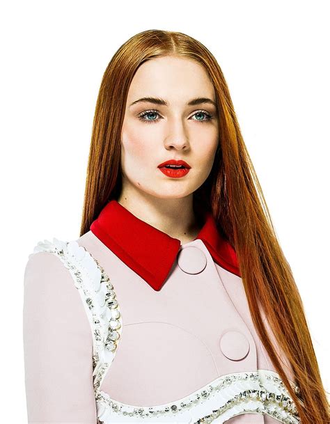 Online Crop Hd Wallpaper Sophie Turner Redhead Actress Blue Eyes