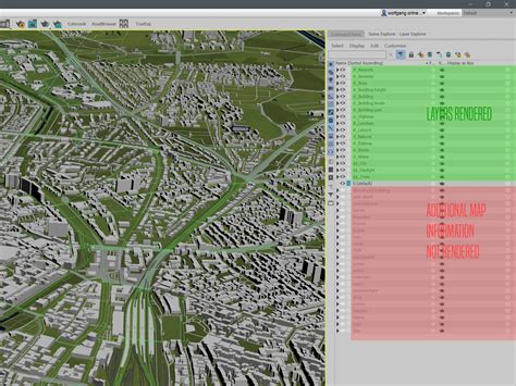 Mapa de la ciudad de Münster Alemania 50x50km Modelo 3D 149 max