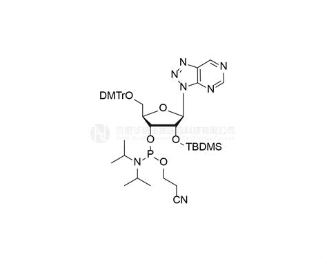 DMTr 2 O TBDMS 8 azanebularine 3 CE Phosphoramidite 合肥华纳生物医药科技有限公司