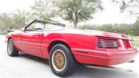 1986 Asc Mclaren 5 0 302 Convertible Florida No Reserve Classic Mercury Capri 1986 For Sale