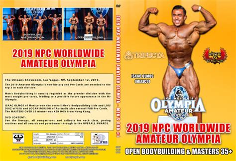 2019 NPC AMATEUR OLYMPIA Mens DVD 1 GMV Bodybuilding