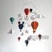 Customized Hot Air Balloon Paper Mobile L