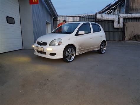 Стойки и диски. — Toyota Vitz (10), 1,5 л, 2004 года | тюнинг | DRIVE2